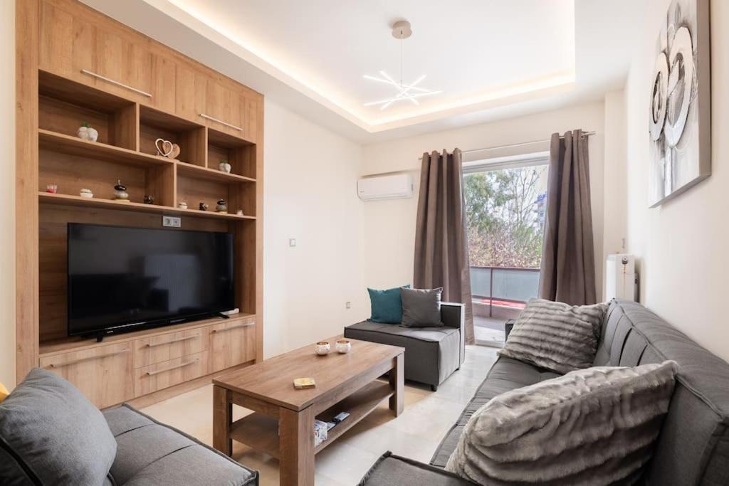Comfy Flat Near Edem Beach By Atheniankeys ภายนอก รูปภาพ